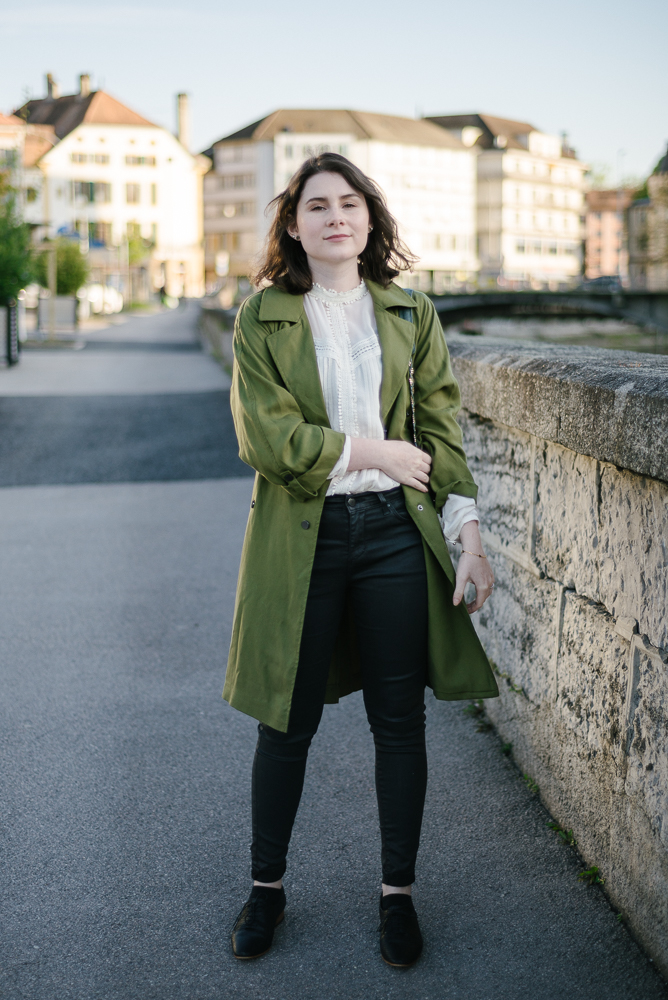 look trench vert (7 sur 18)