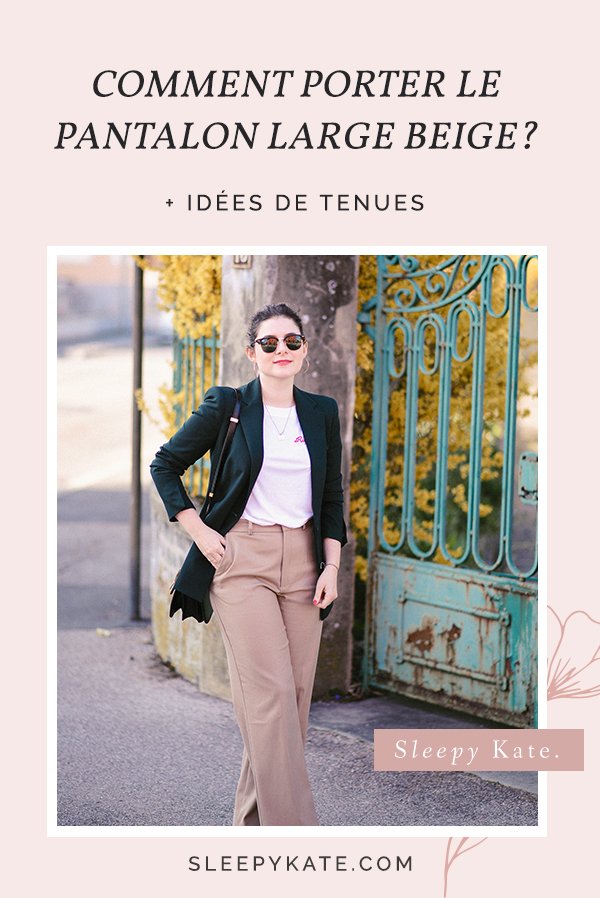 Comment porter le pantalon large, aussi appelé le pantalon wide leg! Découvrez des idées de tenues pour vous inspirer.