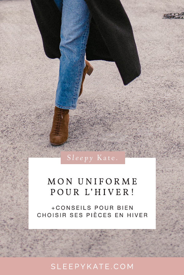 Mes essentiels pour l'hiver pour rester styler - Sleepy Kate