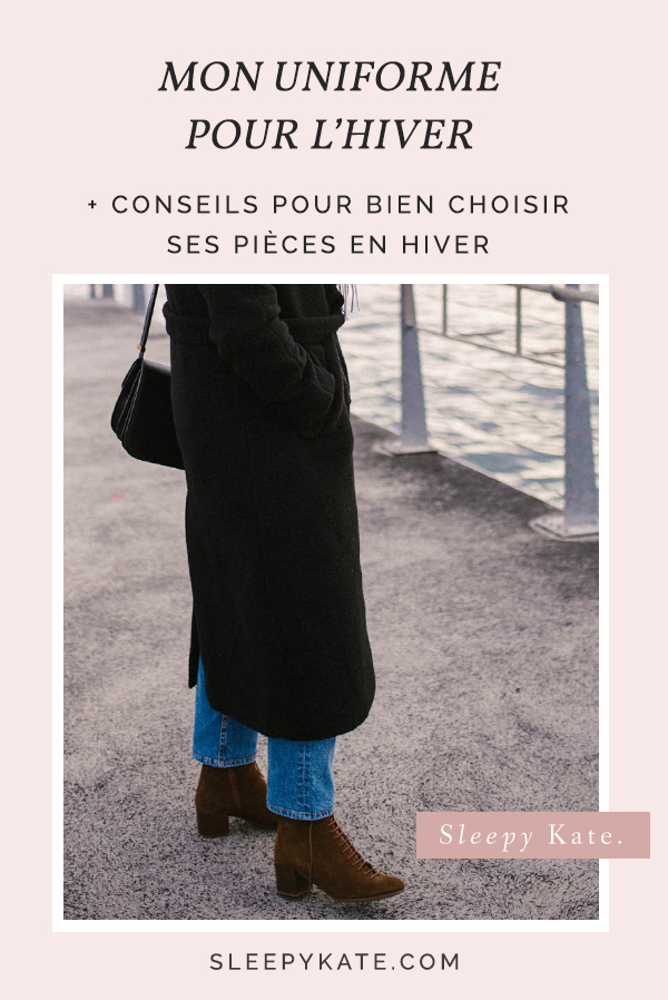 Mes essentiels pour l'hiver pour rester styler - Sleepy Kate