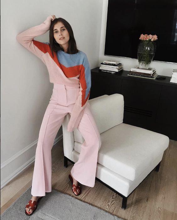 Comment porter le pantalon rose - Sleepy Kate