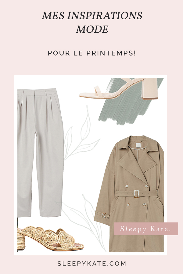 Mes inspiration mode pour le printemps 2020 - Sleepy Kate