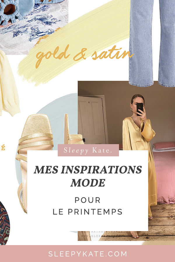 Mes inspiration mode pour le printemps 2020 - Sleepy Kate