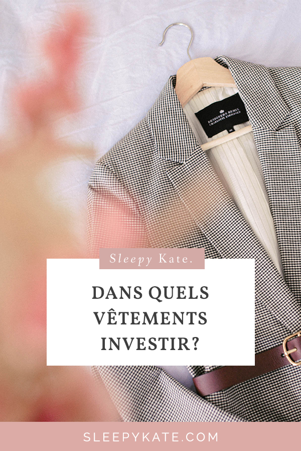 Pour trouver son style et avoir une garde-robe efficace, il faut savoir dans quels vêtements investir ou au contraire ceux dans lesquelles on peut économiser. Quelles sont ces pièces indispensables dans la garde robe féminine? Je vous dis tous dans cet article!