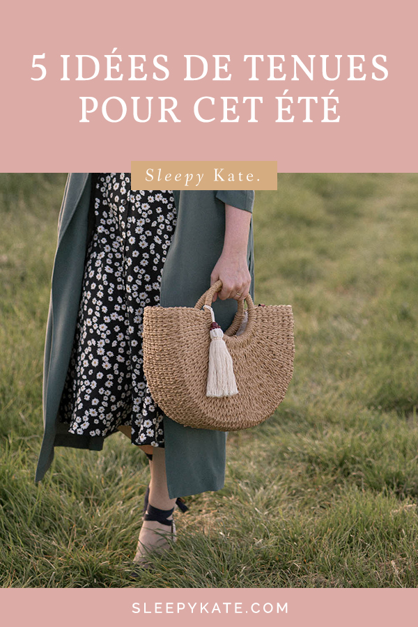 Vous cherchez des idées de tenues pour cet été? Vous êtes au bon endroit! Retrouvez 5 idées de looks faciles à composer pour être bien habillé cet été. #ootdsummer #ete2020 #tenueete2020