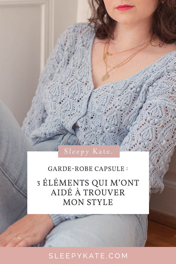 3 éléments pour trouver son style vestimentaire grâce à la garde-robe capsule. #capsulewardrobe #modefemme