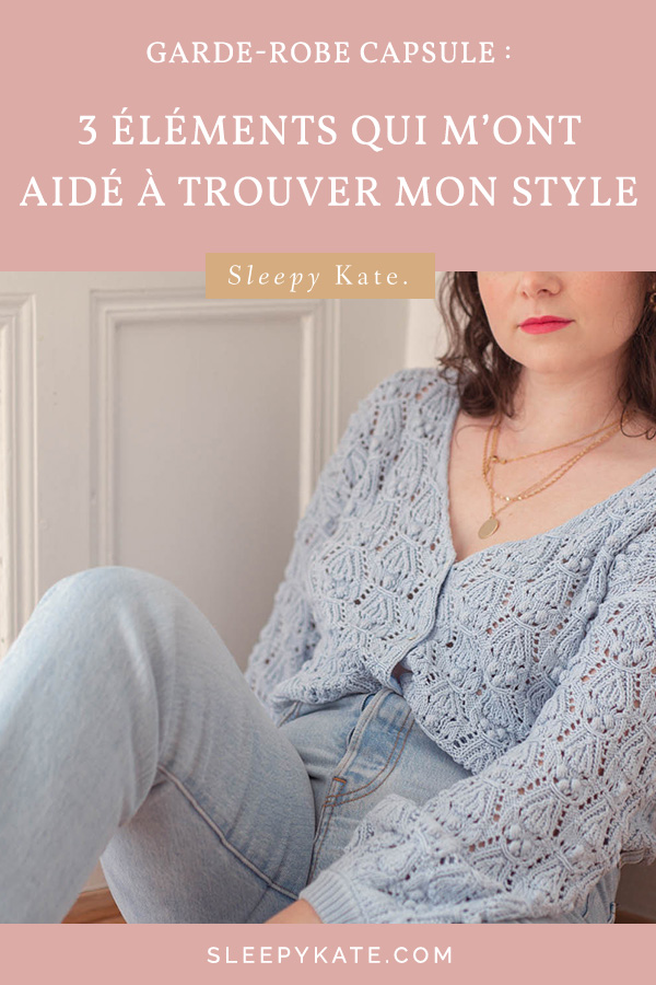 3 éléments pour trouver son style vestimentaire grâce à la garde-robe capsule. #capsulewardrobe #modefemme