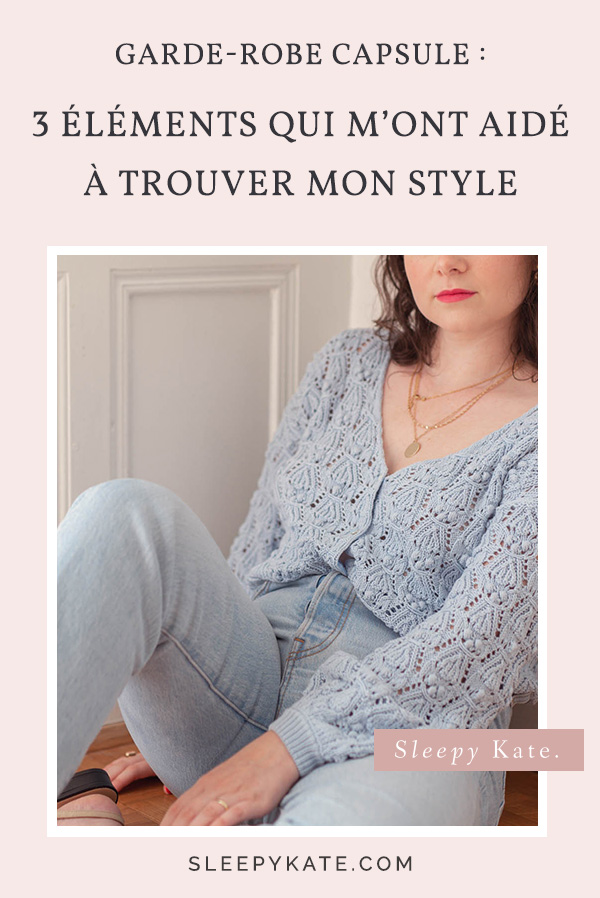 3 éléments pour trouver son style vestimentaire grâce à la garde-robe capsule. #capsulewardrobe #modefemme