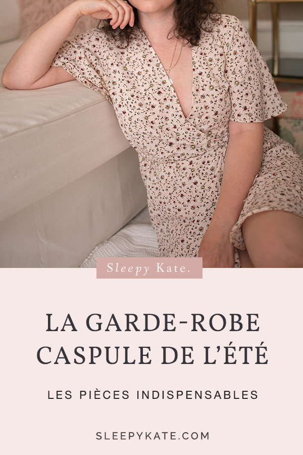 La garde-robe capsule de l'été! Retrouvez les pièces essentielles de l'été pour avoir une garde-robe efficace et rester stylé même quand il fait chaud!