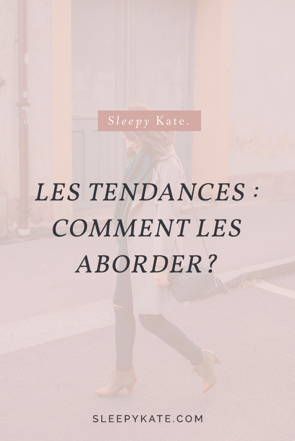 Les tendances en mode, c'est bien ou mauvais? Je vous explique comment trouver l'équilibre et faire de bon choix en ce qui concerne les tendances en mode. C'est un sujet important afin d'éviter les erreurs d'achats et de mieux consommer. Ainsi que pour trouver son style! 